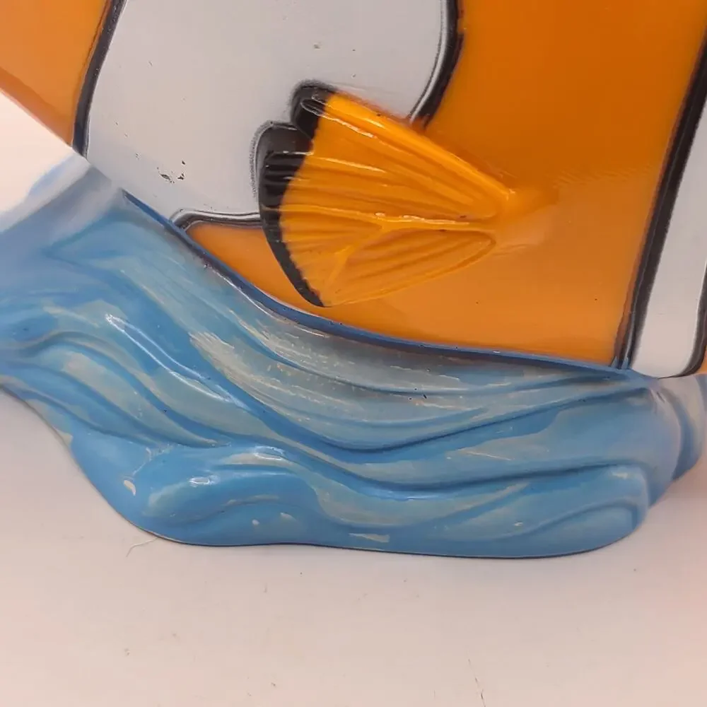 Disney on Ice Finding NEMO MUG Cup w/Lid appx 8oz Orange Clown Fish 3D Pixar